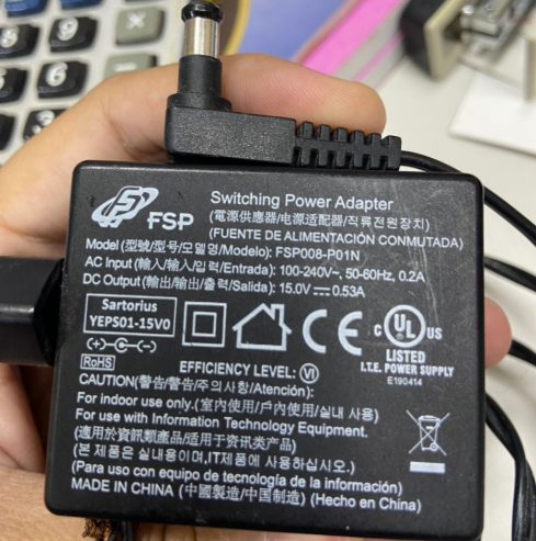 Replace NEW FSP 15V 0.53A AC Adapter FSP008-P01N Power Supply OEM